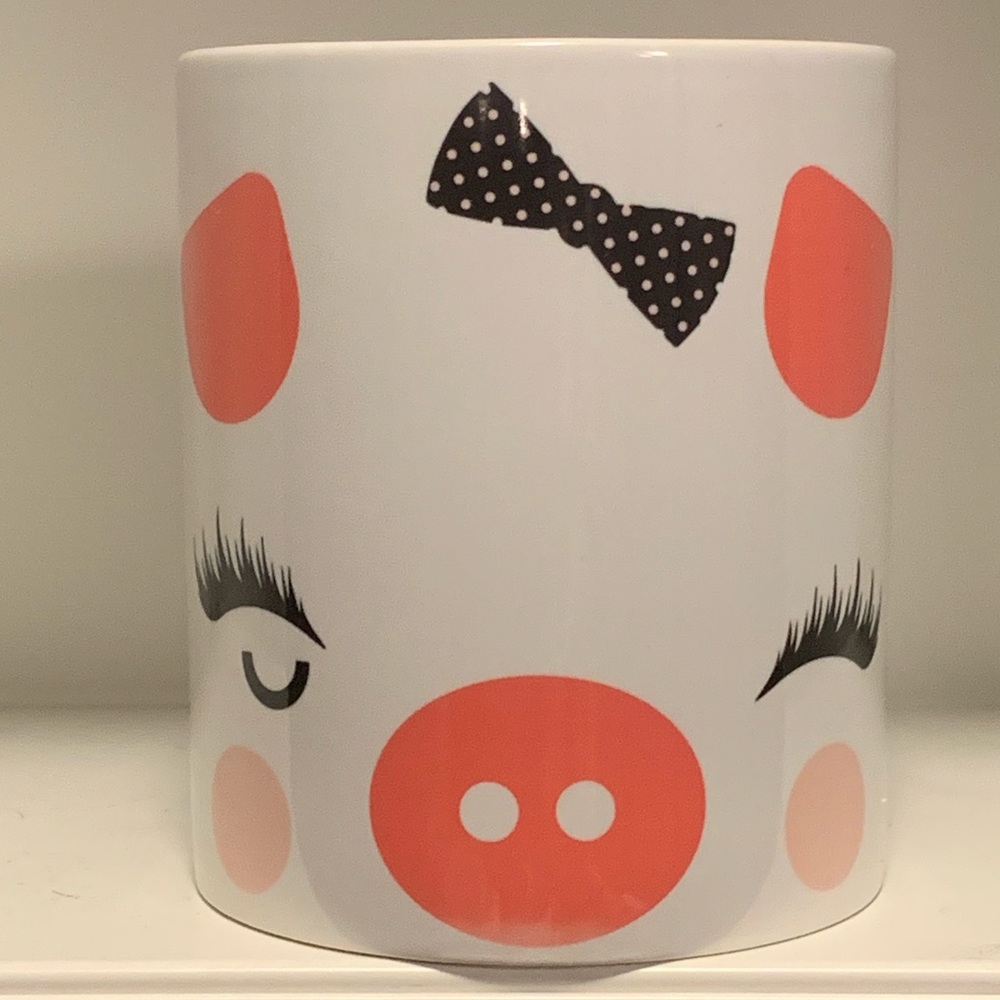 GIRL MUG , 11 Ounces , TatoAndMom, New